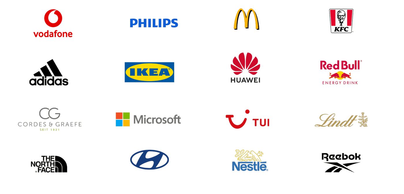 Selected client logos